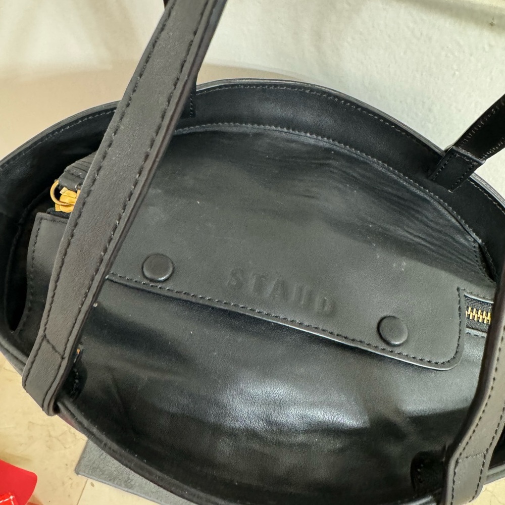 Black Staud bucket bag!!